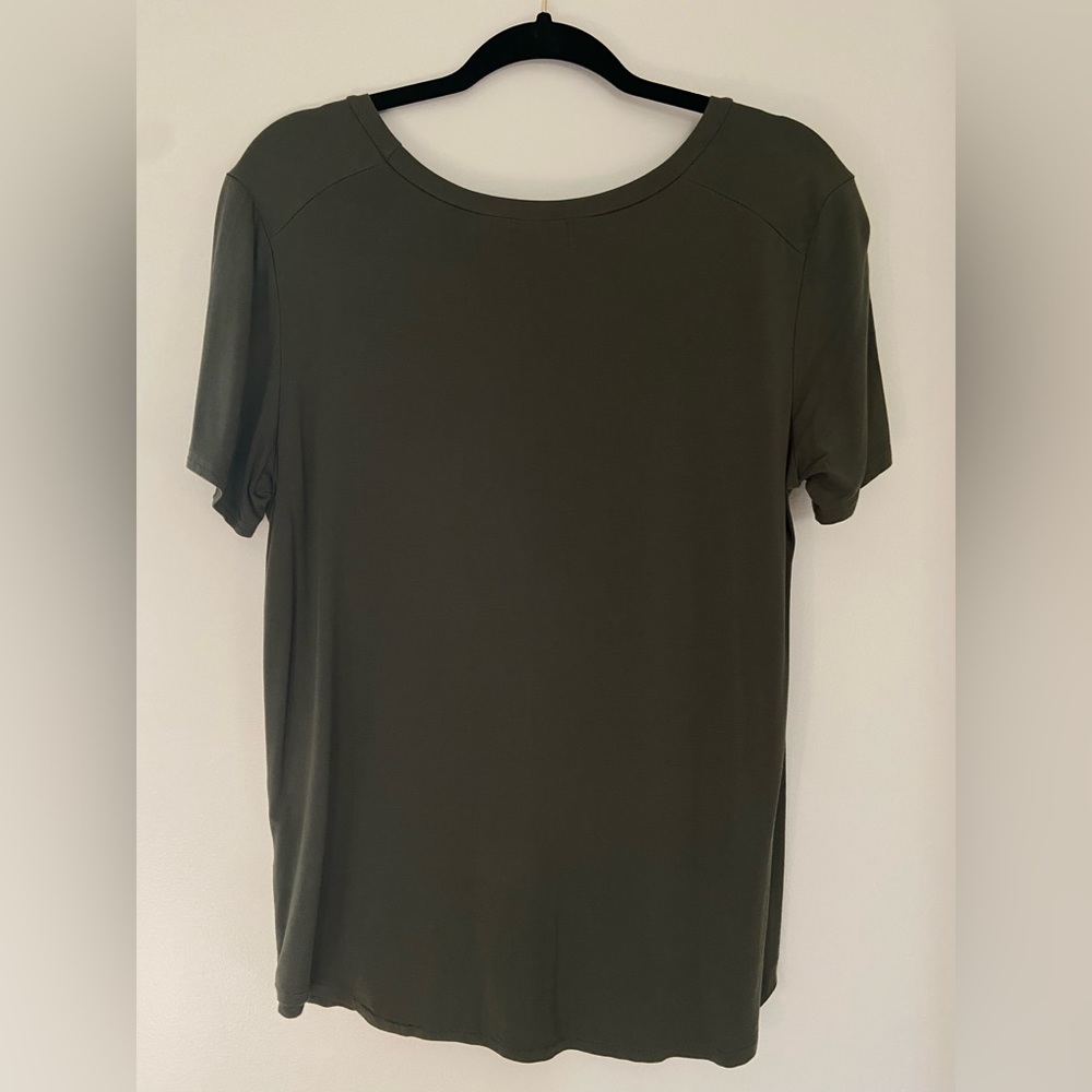 Olive Piko Top